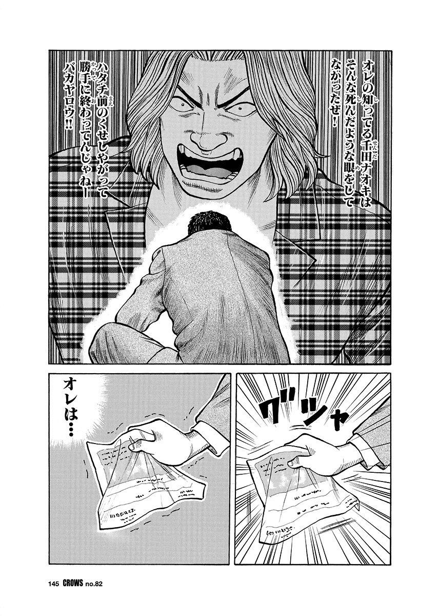 第話 傷顔の哀歌 クローズ25周年記念 ベストエピソード人気投票 秋田書店